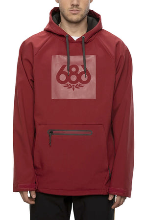 
                  
                    Load image into Gallery viewer, 686 WATERPROOF HOODY - OXBLOOD - 2021 OXBLOOD HOODIES
                  
                