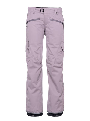 
                  
                    Load image into Gallery viewer, 686 WOMENS AURA INSULATED CARGO SNOWBOARD PANT - DUSTY ORCHID - 2023 DUSTY ORCHID SNOWBOARD PANTS
                  
                