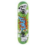 ENUFF POW II MINI SKATEBOARD COMPLETE 7.25 GREEN skateboard completes