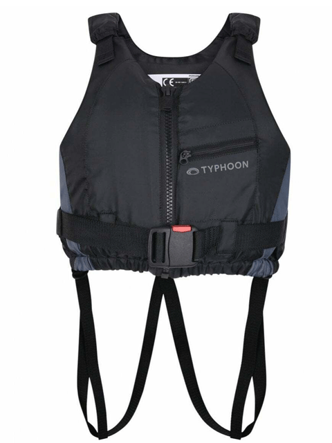 Tyhoon Amrok 50N Bouyancy Aid Black Grey Buoyancy Vests
