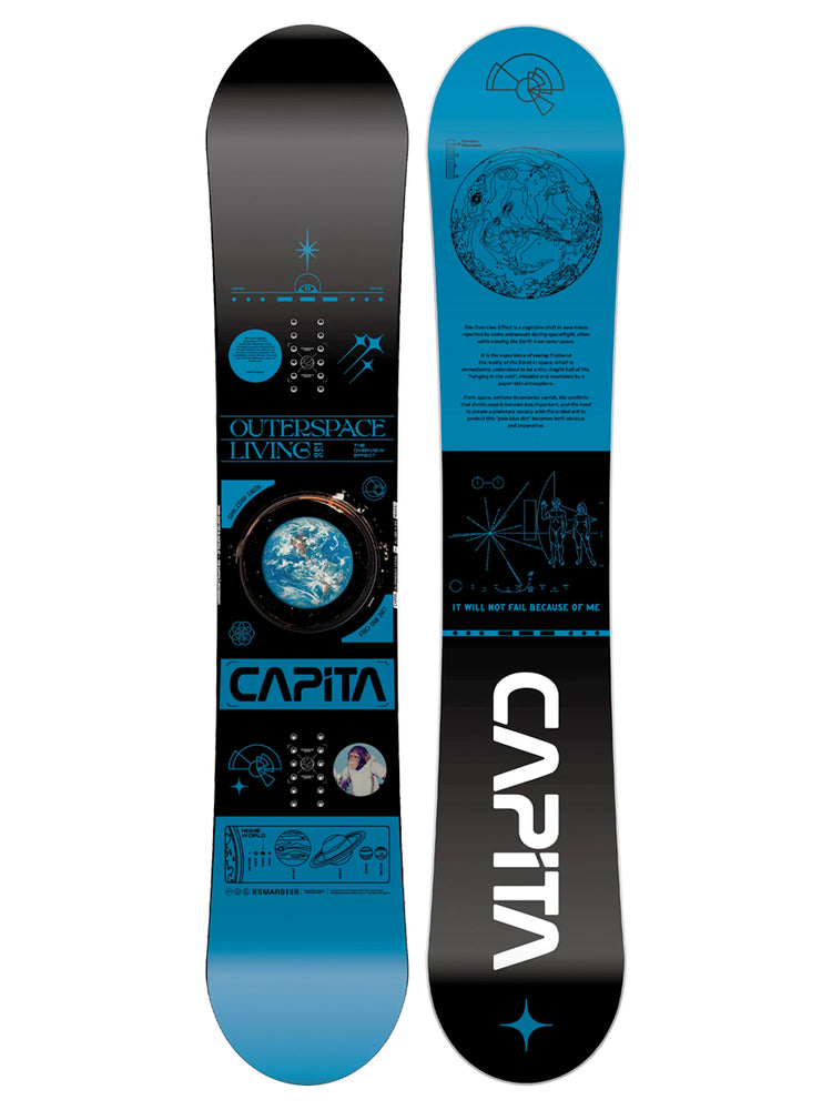CAPITA OUTERSPACE LIVING SNOWBOARD - 2023 158 CM SNOWBOARDS