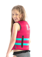 Jobe Youth Neoprene Vest Hot Pink Impact Vests