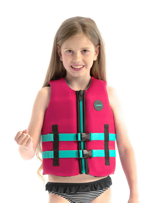 
                  
                    Load image into Gallery viewer, Jobe Youth Neoprene Vest Hot Pink Impact Vests
                  
                