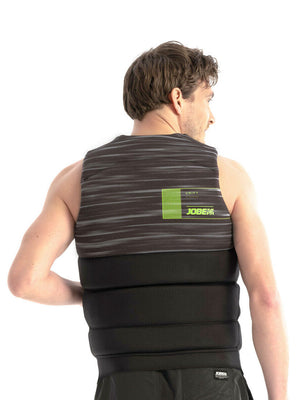 
                  
                    Load image into Gallery viewer, Jobe Unify Side Entry Life Vest Black Lime Impact Vests
                  
                