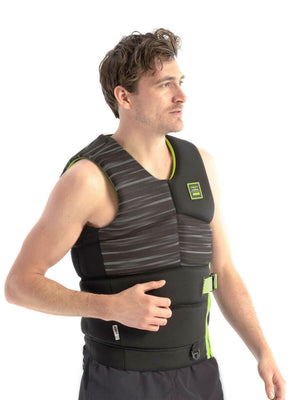 
                  
                    Load image into Gallery viewer, Jobe Unify Side Entry Life Vest Black Lime Impact Vests
                  
                