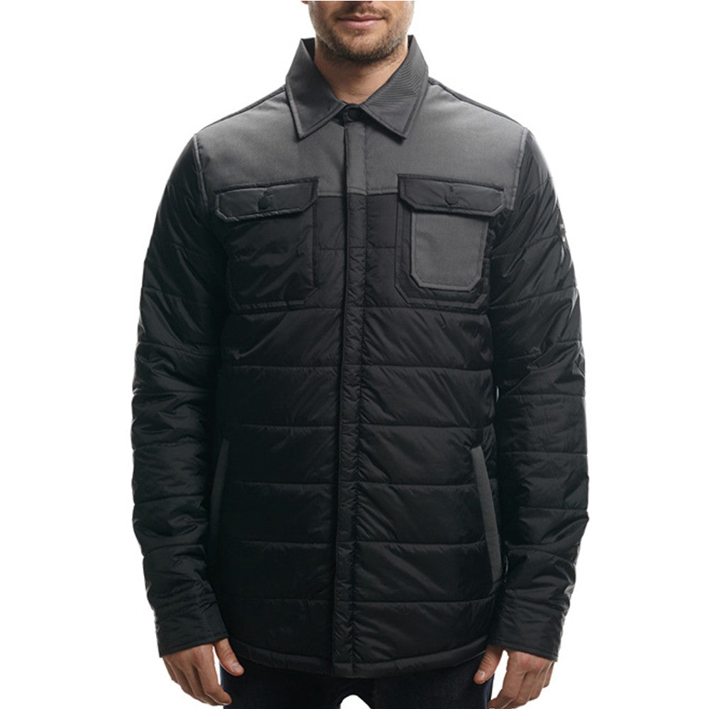 686 PARKLAN D.A.R.T. SNOWBOARD SHACKET - 2017 BLACK SNOWBOARD JACKETS