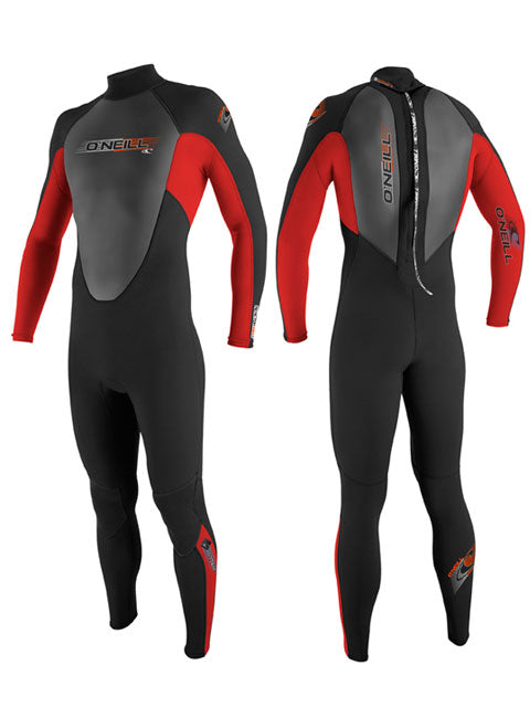 O'Neill Reactor Kids Fullsuit 3 x 2 MM 2014 Black Red 4 Kids summer wetsuits