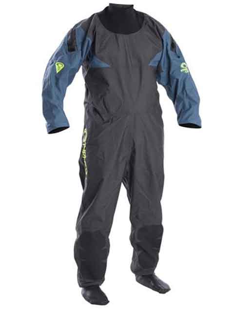 
                  
                    Load image into Gallery viewer, 2019 Typhoon Hypercurve Drysuit With Socks Teal Drysuits
                  
                