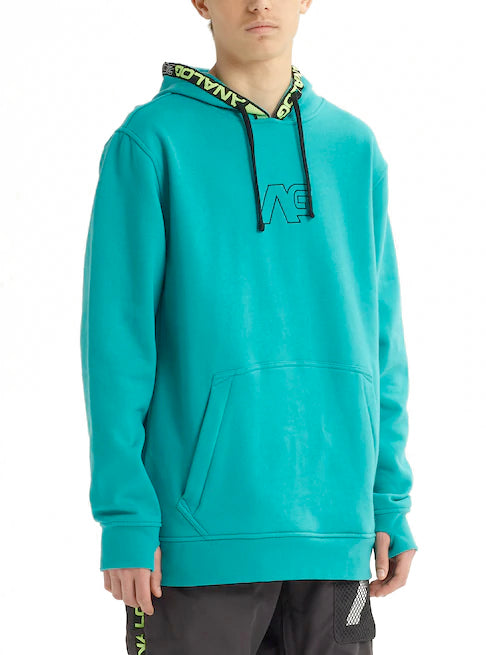 ANALOG CRUX PULLOVER HOODIE - GREEN BLUE SLATE - 2020 HOODIES