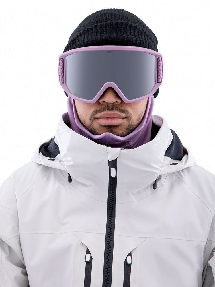 ANON RELAPSE SNOWBOARD GOGGLE PURPLE PERCEIVE SUNNY ONYX 2023