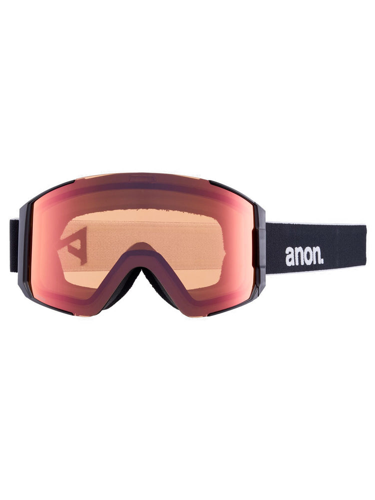 ANON SYNC SNOWBOARD GOGGLE - BLACK PERCEIVE SUNNY RED - 2023 GOGGLES