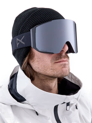 
                  
                    Load image into Gallery viewer, ANON SYNC SNOWBOARD GOGGLE - SMOKE PERCEIVE SUNNY ONYX - 2023 GOGGLES
                  
                