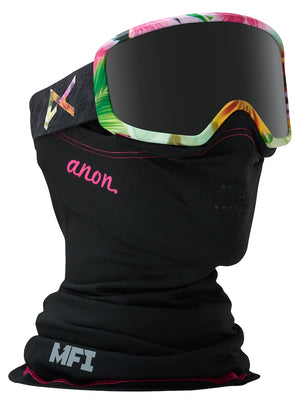 ANON WOMENS DERINGER MFI SNOWBOARD GOGGLE - BLACK WIDOW - 2018