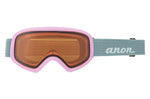 ANON WOMENS INSIGHT SNOWBOARD GOGGLE - GRAY POP PERCEIVE CLOUDY PINK - 2021 GOGGLES