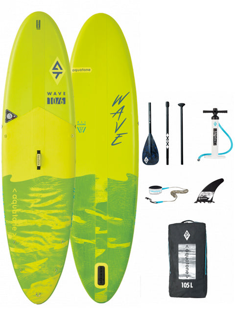 2021 Aquatone Wave Allround 10'6" Inflatable SUP Package 10'6" Inflatable SUP Boards