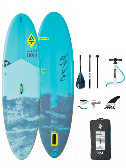 2021 Aquatone Wave Allround 10' Inflatable SUP Package 10'0" Inflatable SUP Boards
