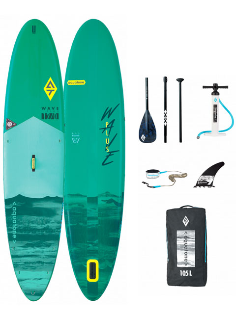 Aquatone Wave Plus 12' Inflatable SUP Package 12'0" Inflatable SUP Boards