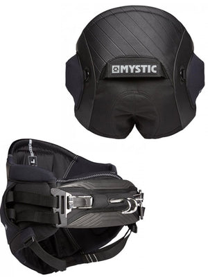 
                  
                    Load image into Gallery viewer, Mystic Aviator Windsurfing Seat Harness - Black Seat Harnesses
                  
                