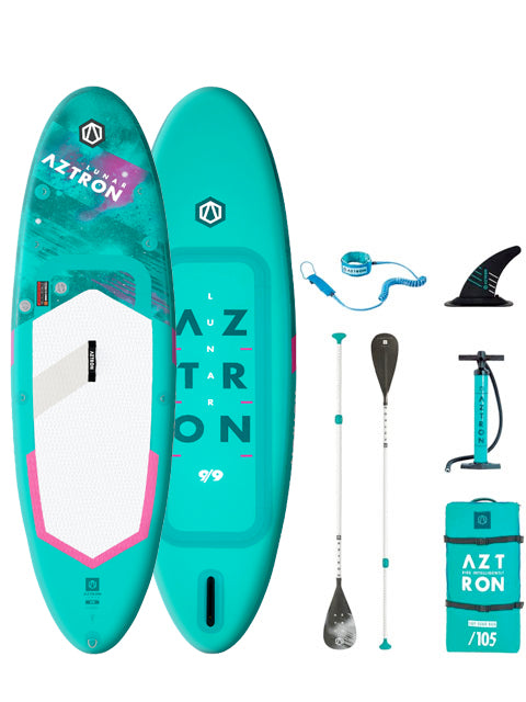 2022 Aztron Lunar 9'9" Inflatable SUP Package 9'9" Inflatable SUP Boards