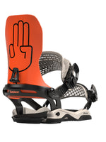 BATALEON BLASTER ASYM SNOWBOARD BINDINGS - ORANGE - 2023 SNOWBOARD BINDINGS