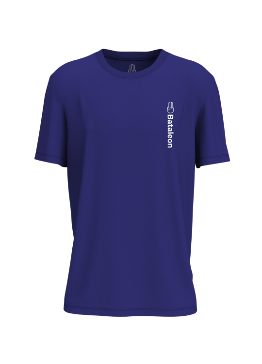 BATALEON LOGO VERT T-SHIRT - STRONG BLUE - 2020 STRONG BLUE T-SHIRTS