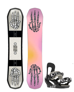 
                  
                    Load image into Gallery viewer, BATALEON KIDS STUNTWOOD COMPLETE SNOWBOARD - 2021 SNOWBOARD PACKAGES
                  
                