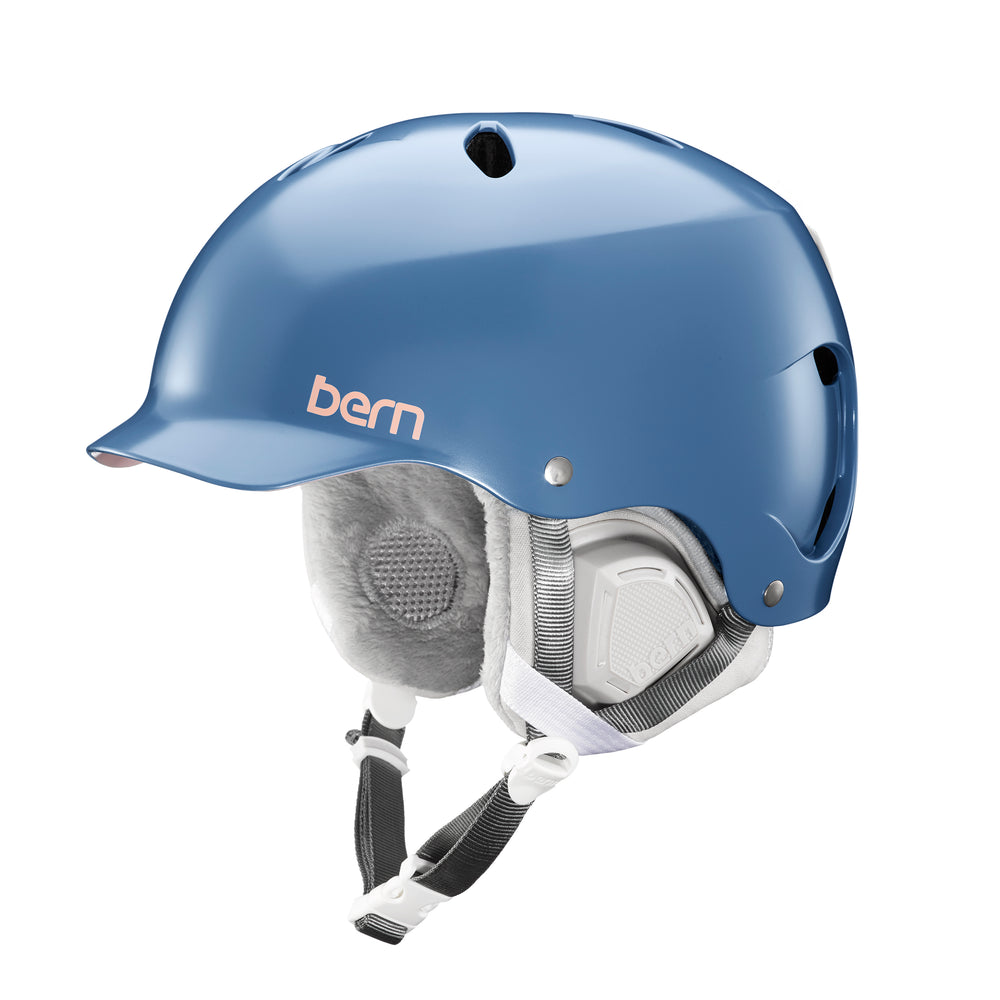 BERN WOMENS LENOX EPS HELMET - SATIN INDIGO - 2018 SATIN INDIGO HELMETS