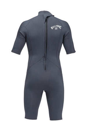 
                  
                    Load image into Gallery viewer, Billabong Absolute 2MM Shorty Wetsuit - Graphite - 2022 Mens shorty wetsuits
                  
                