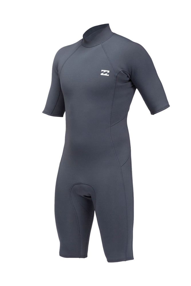 Billabong Absolute 2MM Shorty Wetsuit - Graphite - 2022 Mens shorty wetsuits