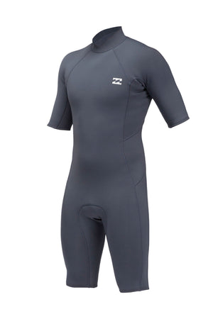 
                  
                    Load image into Gallery viewer, Billabong Absolute 2MM Shorty Wetsuit - Graphite - 2022 Mens shorty wetsuits
                  
                