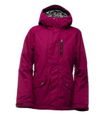 BONFIRE WOMENS JASPER SNOWBOARD JACKET - RASBERRY - 2018 RASBERRY SNOWBOARD JACKETS