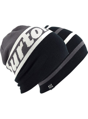 
                  
                    Load image into Gallery viewer, BURTON 2 PACK BEANIE - 2017 FADED TRUE BLACK BEANIES
                  
                