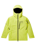 BURTON AK GORE TEX CYCLIC SNOWBOARD JACKET - LIMEADE - 2023 LIMEADE SNOWBOARD JACKETS