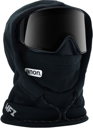 
                  
                    Load image into Gallery viewer, ANON MFI XL HOODED BALACLAVA - BLACK - 2020 ONE SIZE BLACK FACEMASKS
                  
                