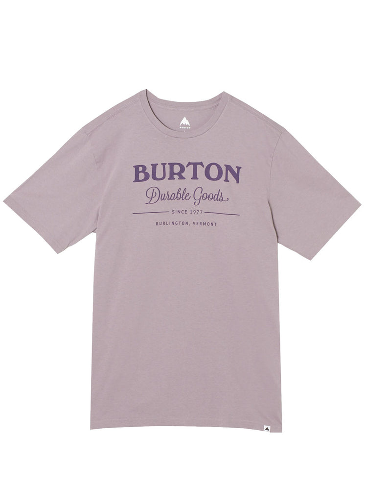 BURTON DURABLE GOODS T-SHIRT - ELDERBERRY - 2023 ELDERBERRY T-SHIRTS