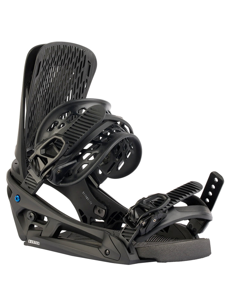 BURTON GENESIS EST SNOWBOARD BINDINGS - BLACK - BLACK SNOWBOARD BINDINGS