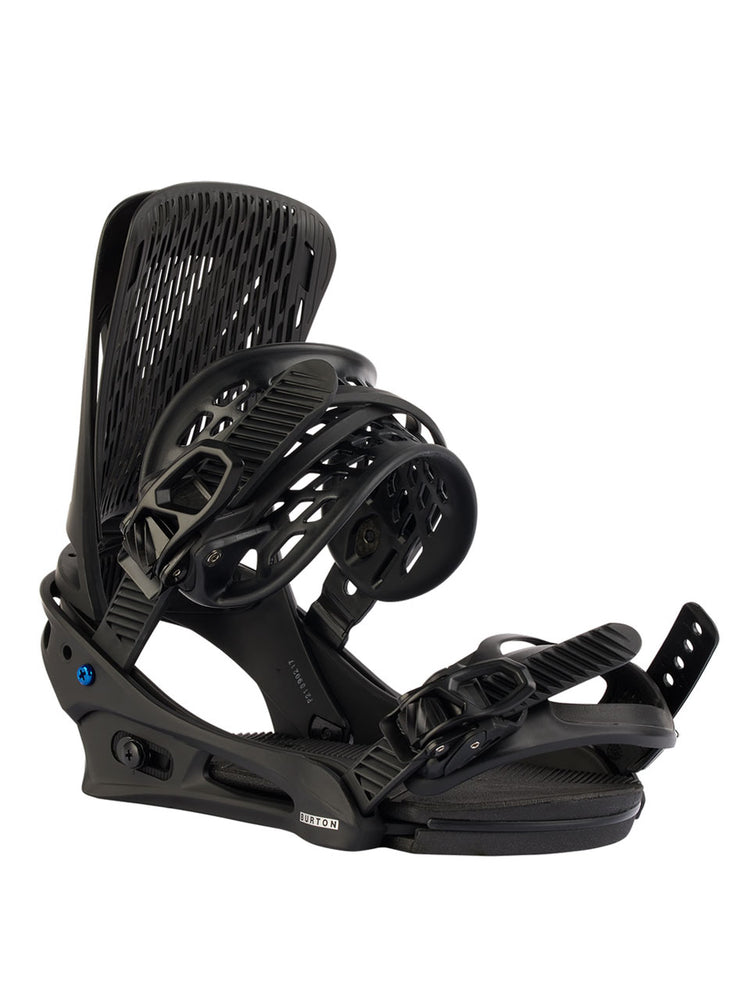 BURTON GENESIS RE:FLEX SNOWBOARD BINDINGS - BLACK - 2023 BLACK SNOWBOARD BINDINGS