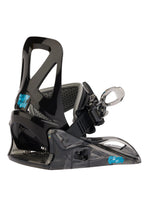 BURTON KIDS GROM DISC SNOWBOARD BINDINGS - BLACK - 2023 SNOWBOARD BINDINGS