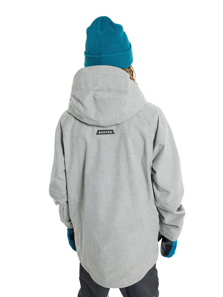 BURTON LODGEPOLE 2L SNOWBOARD JACKET - SHARKSKIN - 2023 SNOWBOARD JACKETS