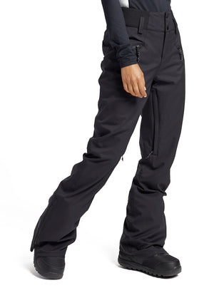 
                  
                    Load image into Gallery viewer, BURTON WOMENS MARCY HIGH RISE STRETCH SNOWBOARD PANT - TRUE BLACK - 2022 SNOWBOARD PANTS
                  
                
