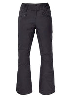 BURTON WOMENS MARCY HIGH RISE STRETCH SNOWBOARD PANT - TRUE BLACK - 2022 TRUE BLACK SNOWBOARD PANTS