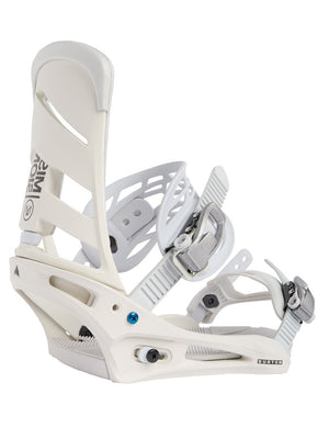 
                  
                    Load image into Gallery viewer, BURTON MISSION RE:FLEX SNOWBOARD BINDINGS - STOUT WHITE - 2023 SNOWBOARD BINDINGS
                  
                