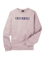 BURTON OAK CREW FLEECE - ELDERBERRY HEATHER - 2023 ELDERBERRY HEATHER FLEECE