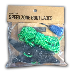 
                  
                    Load image into Gallery viewer, BURTON SPEED ZONE BOOT LACES GREEN YELLOW SNOWBOARD PARTS
                  
                