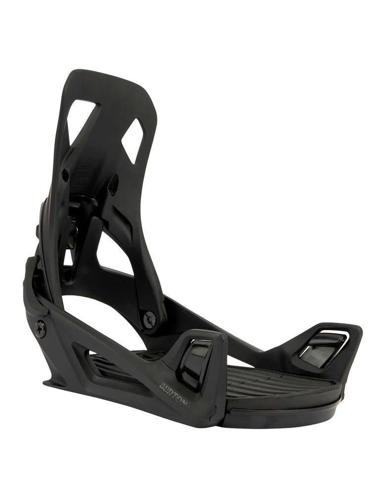 BURTON STEP ON RE:FLEX SNOWBOARD BINDINGS - BLACK - 2023 BLACK SNOWBOARD BINDINGS