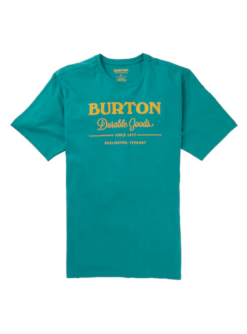 BURTON DURABLE GOODS T-SHIRT - GREEN BLUE SLATE - 2020 GREEN BLUE SLATE T-SHIRTS