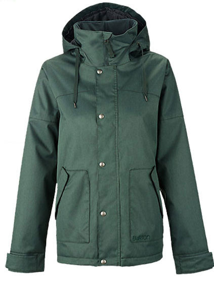 BURTON WOMENS GINGER SNOWBOARD JACKET - 2015 PINE NEEDLES SNOWBOARD JACKETS