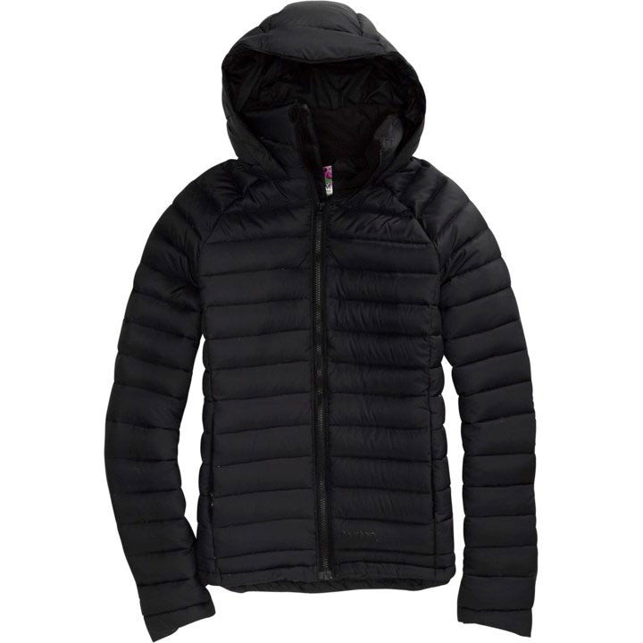
                  
                    Load image into Gallery viewer, BURTON WOMENS SOLACE DOWN SNOWBOARD JACKET - 2012 TRUE BLACK SNOWBOARD JACKETS
                  
                