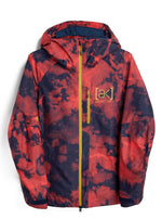 BURTON WOMENS AK GORE TEX 2L UPSHIFT SNOWBOARD JACKET - HIBISCUS - 2021 HIBISCUS PINK CLOUD MARBLE SNOWBOARD JACKETS