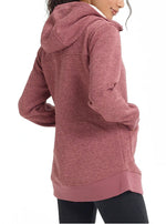 BURTON WOMENS MINXY FULL ZIP FLEECE - ROSE BROWN - 2020 FLEECE